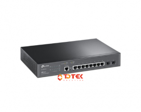 Switch TP-LINK TL-SG3210 JetStream 8-Port Gigabit L2+ Managed Switch with 2 SFP Slots