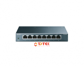 Switch TP-Link TL-SG108 (8 cổng RJ45 10/100/1000Mbps, vỏ kim loại)