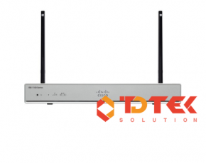 Thiết bị định tuyến Cisco C1111-4PLTELA ISR 1100 Ports Dual GE WAN Ethernet w/ LTE Adv SMS/GPS