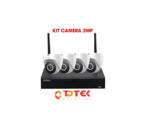 Bộ Kit 4 Camera IP Wifi 2MP IMOU IPC-T22EP + NVR1104HS-W-S2