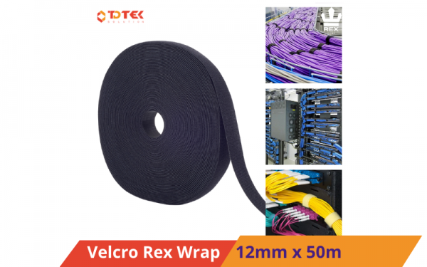 Băng dính Velcro Rex Wrap 12mm x 50m