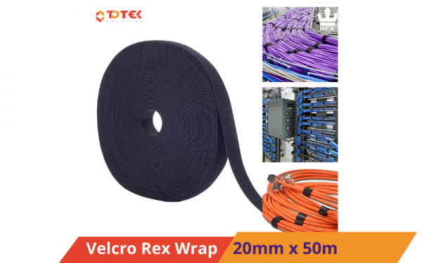 Băng dính Velcro Rex Wrap 20mm x 50m