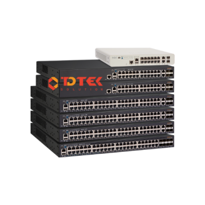 Ruckus ICX7750-48C 48-Port 1/10 GbE RJ-45 10GBASE-T Switch with 6x40 GbE QSFP Ports and Modular Interface Slot