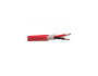 DRAKA 1Prx18AWG Security Alarm Cable, Red